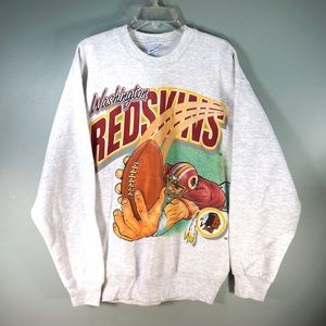 Vintage Redskins Salem Double Sided Sweatshirt